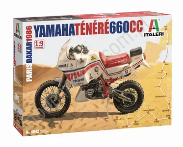 Motocykl YAMAHA Ténéré 660 cm3 Paryż Dakar 1986
