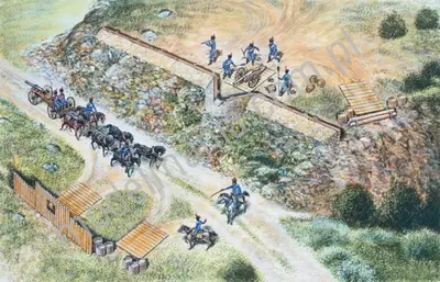 Francuska artyleria - Wojny Napoleońskie