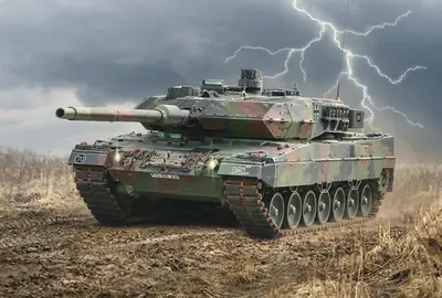 Niemiecki czołg Leopard 2A6 MBT