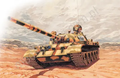 Syryjski czołg MBT T-62