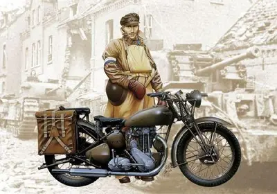 Motocykl Triumph 3WH WWII