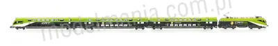 Pociąg pasażerski, 4-częściowy z Rh 1116 ÖBB/CAT, z dźwiękiem