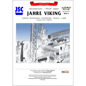 Detale laserowe do modelu Jahre Viking