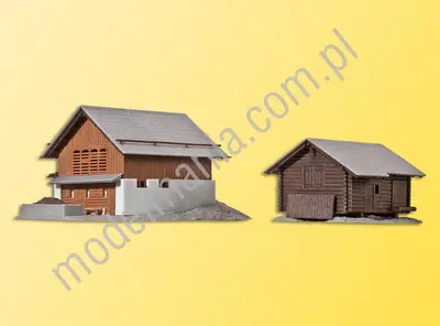 Dom ze stodołą w Elm