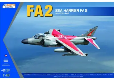Brytyjski myśliwiec Sea Harrier FA2