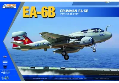 Amerykański szturmowiec pokładowy Grumman EA-6B Prowler