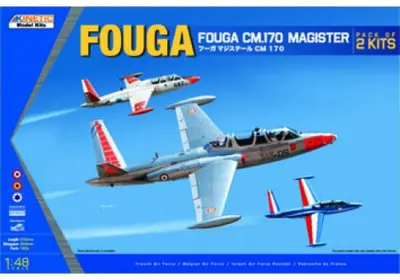 Francuski samolot szkoleniowy Fouga Magister CM 170