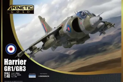 Brytyjski myśliwiec Harrier GR1/GR3