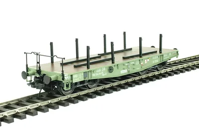 Wagon towarowy platforma typ SSy 45, USTC; RAL 6011