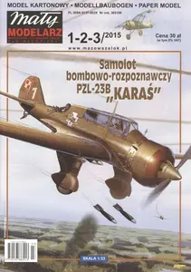 Samolot bombowo-rozpoznawczy PZL-23B "Karaś"