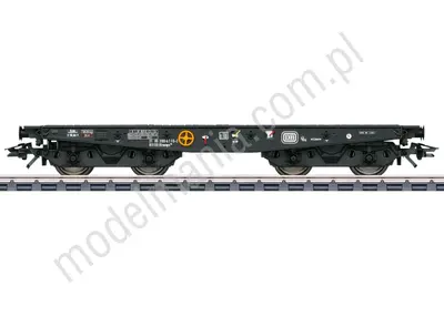 Wagon platforma o dużej ładowności typ Rlmmps 650