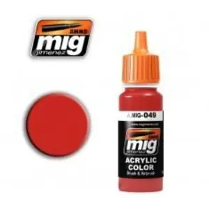 Farba akrylowa Ammo Mig - Red