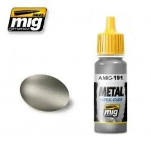 Farba akrylowa Ammo Mig - Steel