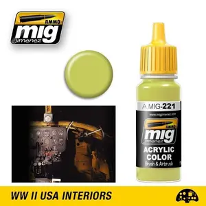 Farba akrylowa Ammo Mig - Zinc Chromate Yellow FS 33481
