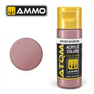 Farba akrylowa 20 ml ATOM COLOR: Dark Nude Pink