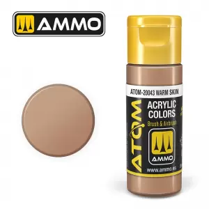 Farba akrylowa 20 ml ATOM COLOR: Warm Skin