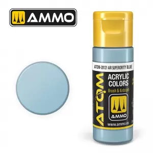 Farba akrylowa 20 ml ATOM COLOR: Air Superiority Blue