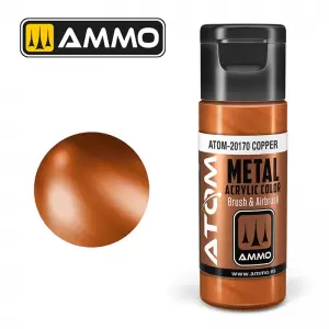 Farba akrylowa 20 ml ATOM METALLIC: Copper