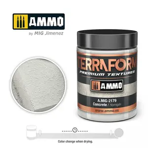 Farba akrylowa teksturowa Terraform: Concrete / 100 ml