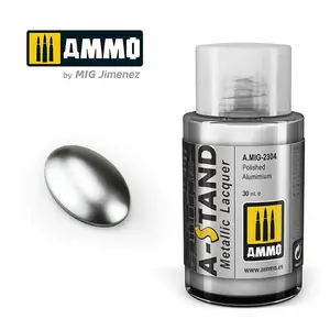 AMIG2304 A-STAND Polished Aluminium