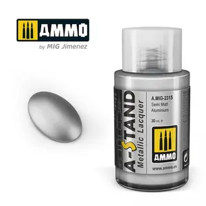 AMIG2315 A-STAND Semi Matt Aluminium
