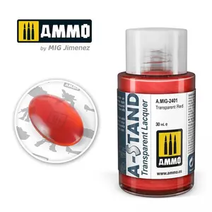AMIG2401 A-STAND Transparent Red