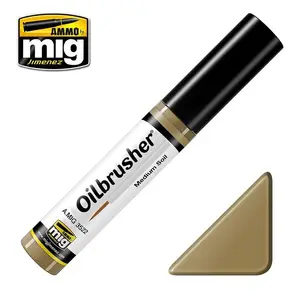 Farba olejna Oilbrusher Ammo Mig - Medium Soil