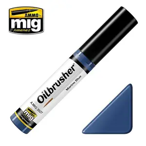 Farba olejna Oilbrusher Ammo Mig - Marine Blue