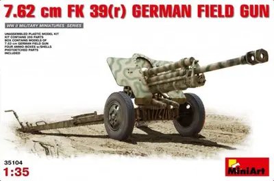 Niemieckie działo polowe 7,62Cm FK 39(r)