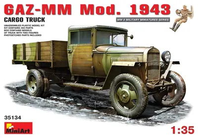 Sowiecka ciężarówka Gaz-MM model 1943