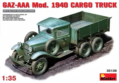 Sowiecka ciężarówka Gaz AAA model 1940