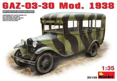 Sowiecki wóz sztabowy Gaz-03-30 Model 1938