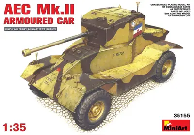 Brytyjski samochód pancerny Aec Mk.II