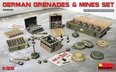 Niemieckie miny i granaty