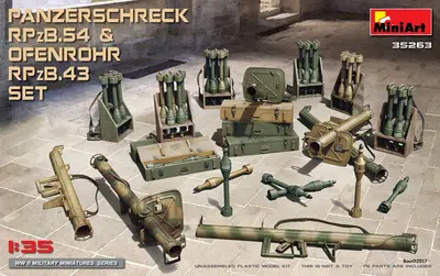 Niemieckie granatniki Panzerschreck RPzB 54 i Ofenrohr RPzB
