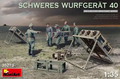 Niemiecka wyrzunia rakiet Schweres Wurfgerat 40 28cm i 32cm Nebelwerfer