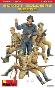 Sowieccy żołnierze na pancerzu czołgu, zestaw 3, edycja specjalna