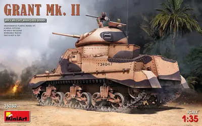 Amerykański czołg średni M3 Grant Mk.II