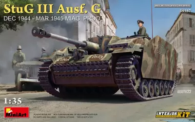 Niemieckie działo szturmowe Sturmgeschutz (StuG) III Ausf G, wersja grudzień 1944-marzec 1