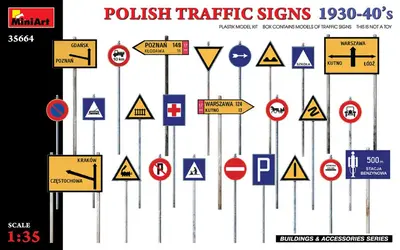 Polskie znaki drogowe 1930-40