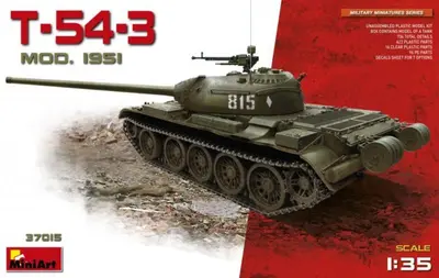 Sowiecki czołg T-54-3 MBT, model 1951