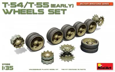 Mini Art 37056 T-54/T-55 early wheels set