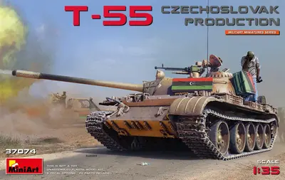 Czechosłowacki czołg T-55 MBT, produkcja czechosłowacka