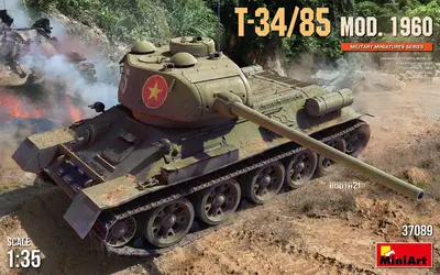 Sowiecki czołg średni T-34/85 wersja 1960