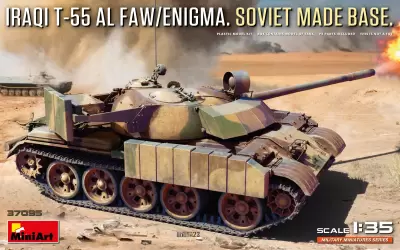 Iracki czołg MBT T-55 Al Faw/Enigma, produkcja ZSRR
