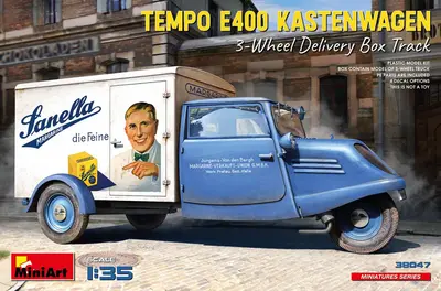 Trójkołowiec Tempo E400 Kastenwagen 3-wheel