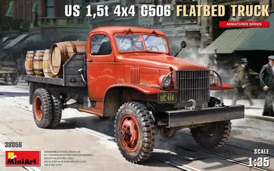 US 4x4 G506 Flatbed truck