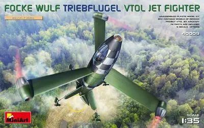 Niemiecki myśliwiec Focke-Wulf FW Triebflugel VTOL