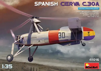 Hiszpański wiatrakowiec Cierva C.30A