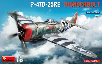 Myśliwiec P-47-25RE Thunderbolt Advanced Kit